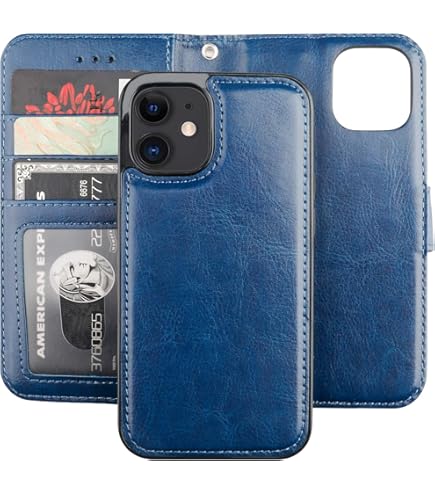 Amazon.com: ZZXX for iPhone 12 Mini Wallet Case with Card Slot